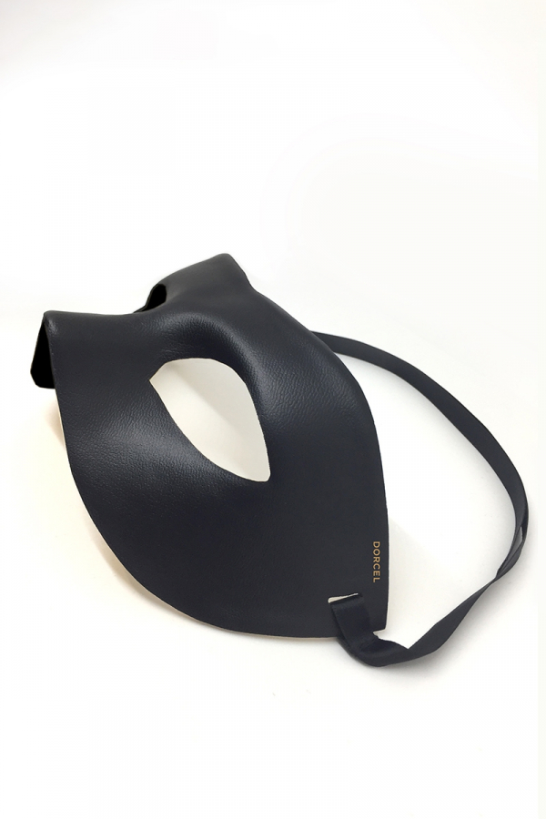 Masque noir unisexe