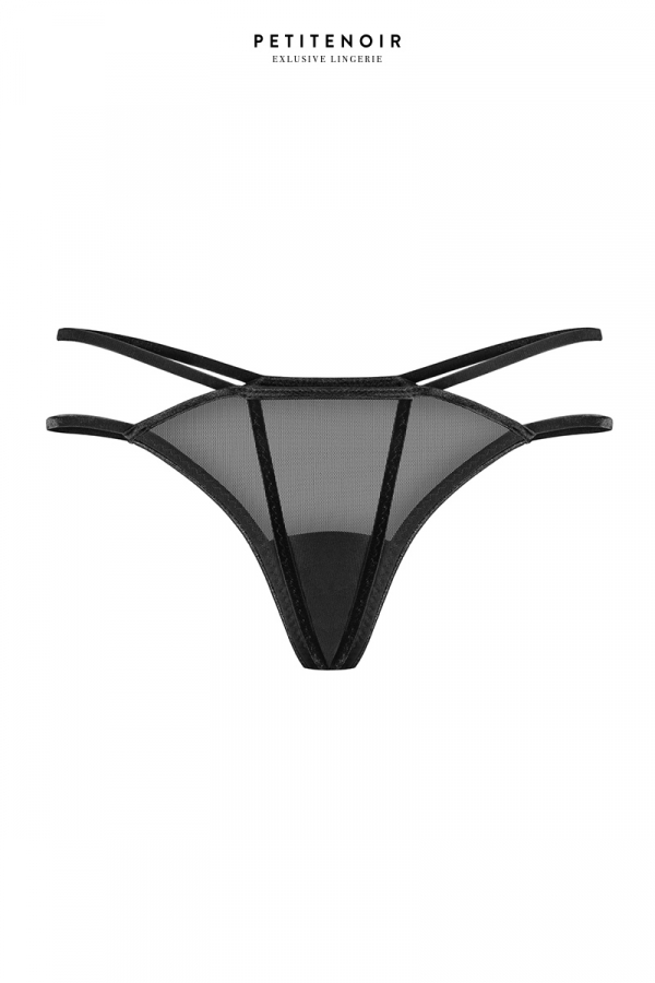String tulle & velours - Double lanières – Image 2